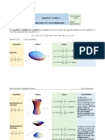 Superficies Cuádricas: Matemáticas IV. Cálculo Multivariable