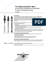 Top-Of-The-Line Combination PH Electrodes With Built-In Temperature Sensor