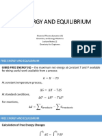 CHEM20024 Lecture Notes 11 - Free Energy and Equilibrium