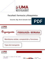 T2. Membrana Celular, Composición, Funciones y Tipos de Transporte