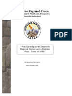 Gobierno Regional Cusco: Gerencia Regional de Planificación, Presupuesto y Desarrollo Institucional