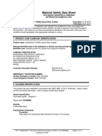 Material Safety Data Sheet: 1. Product and Company Identification