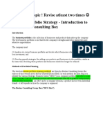 BCG Matrix