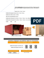 Ejercicio Cubicaje Con Magnitudes Fisicas