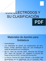 Los Electrodos y Su Clasificacion