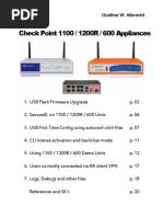 Check Point 1100 / 1200R / 600 Appliances: Günther W. Albrecht