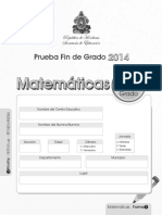 4° Grado. Prueba Fin de Grado