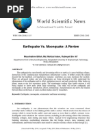 Earthquake Vs Moonquake A Review