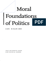 Shapiro, The Moral Foundations of Politics