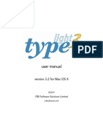 Type Light Manual