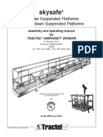 Skysafe: Modular Suspended Platforms & Knockdown Suspended Platforms