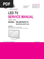 Led TV: Service Manual