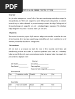 Produce Job Costing Information