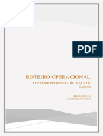 Roteiro Operacional: Convênio Prefeitura de Duque de Caixas