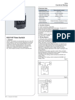 KG316T Time Switch: Control Relay