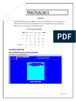 Practical No 5,8