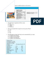 3.3 Lampiran 4 Soal Label of Food