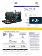 DGV 275 ST: 1. General Technical Data