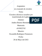 Circuitos Eléctricos Resueltos Por Transformada de Laplace