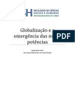 Globalização e A Emergência Das Novas Potências