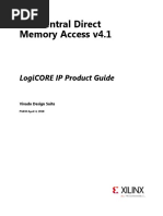 Axi Central Direct Memory Access V4.1: Logicore Ip Product Guide