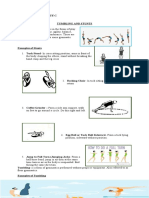 Tumbling and Stunts STUNT-These Are Activities in The Forms of Play