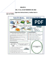 Tema 2 Inglés 2 Fed 2 - Quinc Del 14 Al 25 Feb 22