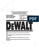 Dewalt d25601 Manual de Usuario