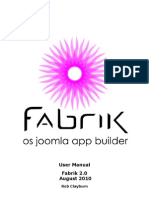 Fabrik User Manual 2 0