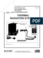 Thermal Radiation System: Instruction Manual and Experiment Guide For The PASCO Scientific Model TD-8553/8554A/8555