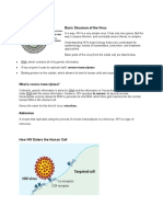 Basic Structure of The Virus