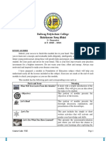 Module Foundation of Education 2