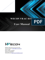 Wecon Manual Variador VB