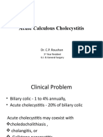 Acute Calculous Cholecystitis 