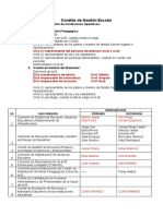 Comités de Gestión Escolar 2022