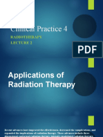 Clinical Practice 4: Radiotherapy