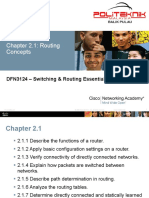 Chapter 2.1 - Routing Concepts