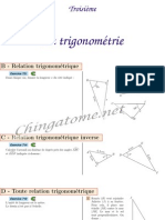 Chingatome-Troisième-La Trigonométrie