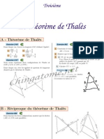 Chingatome-Troisième-Le Théorème de Thalès