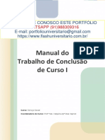 Manual TCC I Serviço Social