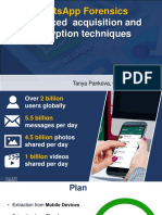 Advanced Acquisition and Decryption Techniques: Whatsapp Forensics