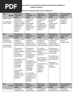 Rúbrica Examen Comunicacion para El Desarrollo 2022