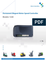 Permanent Magnet Motor Speed Controller: Models 1228