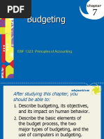 Click To Edit Master Title Style: Budgeting