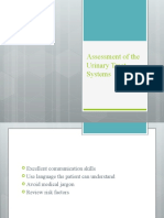 Assessment of The Renal and Urinary Tract Syatems New