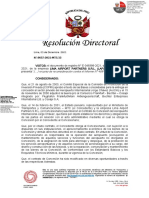 RESOLUCIÓN DIRECTORAL DGAC 0637-2021-MTC/12 Del 3 de Diciembre Del 2021