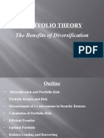 Portfolio Theory: The Benefits of Diversification