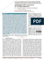 DCM Based Bridgeless PFC Converter For EV Charging Application