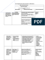 Modelo de Programa en Adicciones.