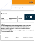 Geografia - 2 Serie - Guia de Aprendizagem - 1 Bimestre